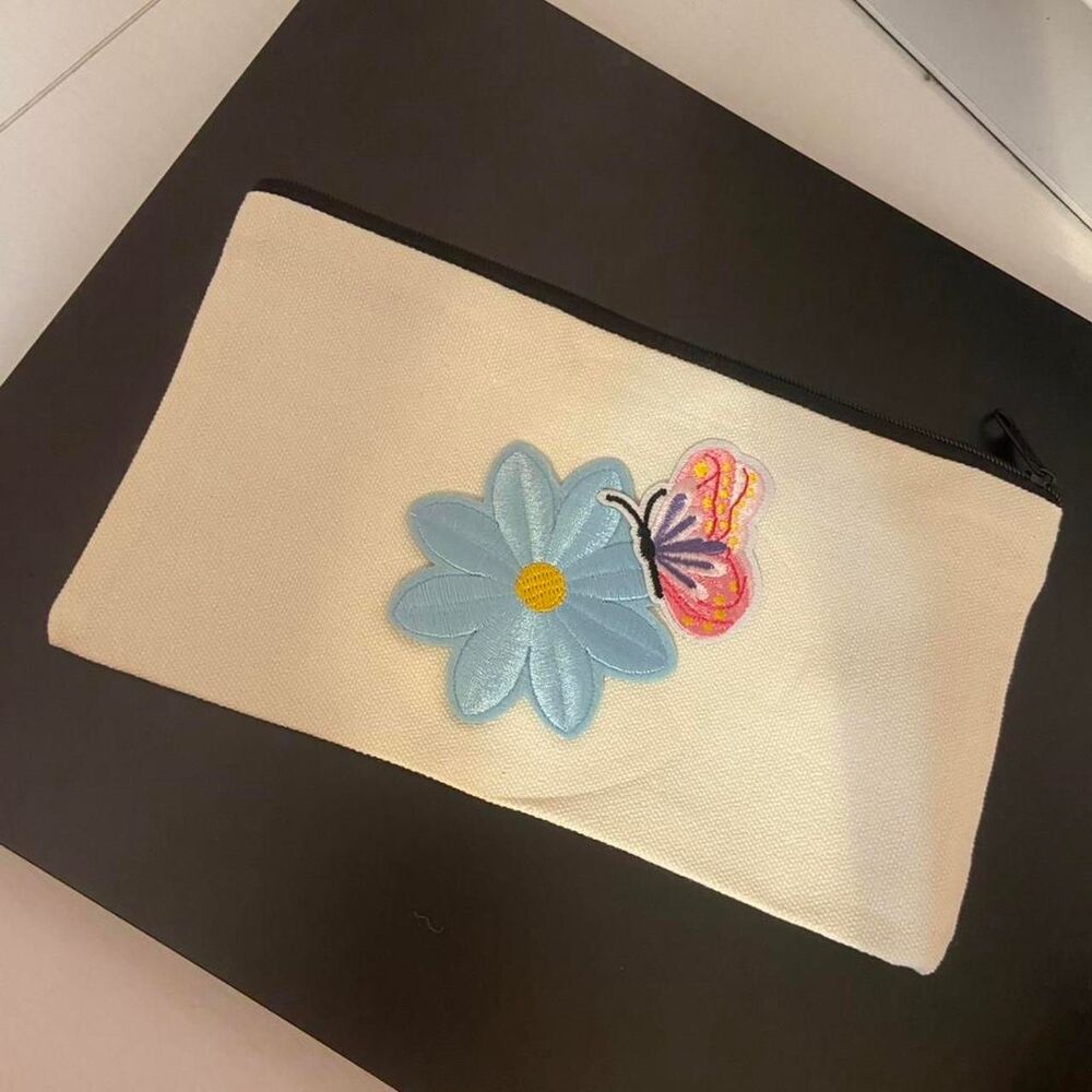 Flower Zipper Pouch